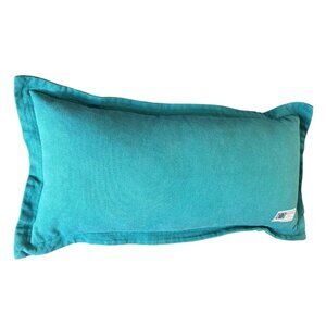 Tommy Hilfiger Goose Down Throw Pillow Green Rectangular Zipper Closure Bedding